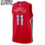 Maillot NBA New Orleans Pelicans Dyson Daniels 11 Jordan 2022-23 Statement Edition Rouge Swingman - Enfant